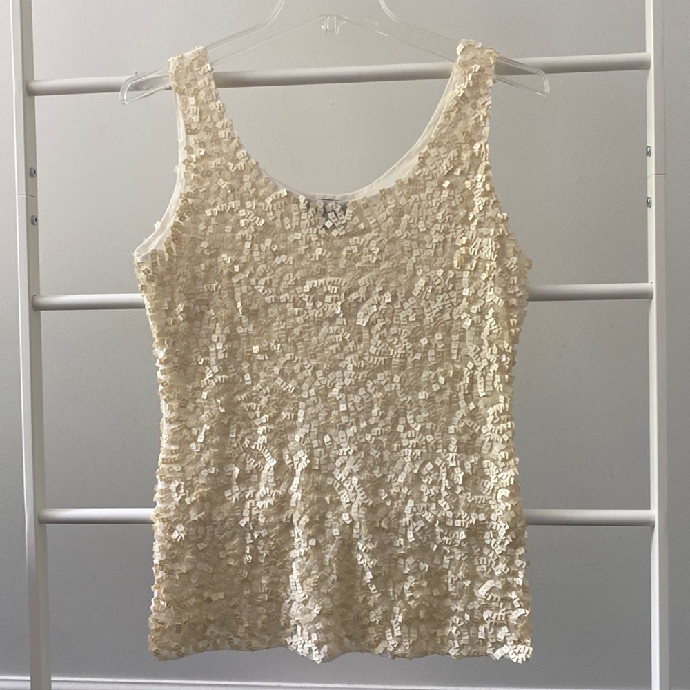 Sequin Tank, size M